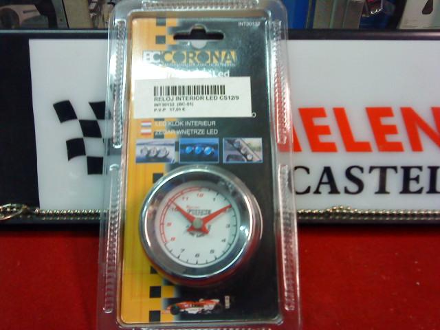 RELOJ INTERIOR CON LED REF. INT30132